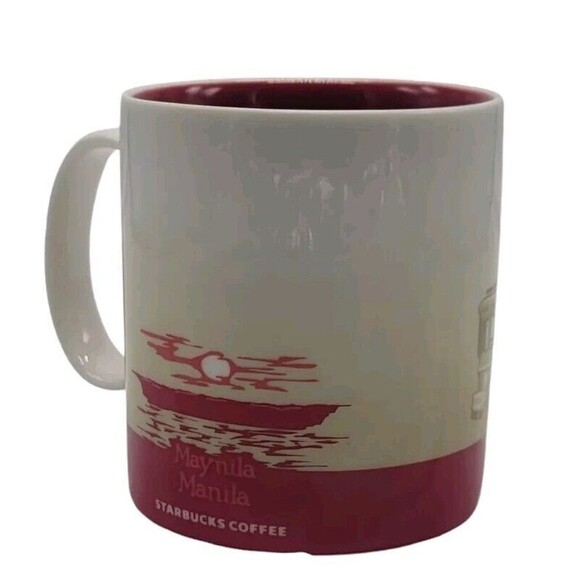 Starbucks MANILA 2014 Global Icon City Collector Series 16 oz Ceramic Cup - Picture 5 of 8